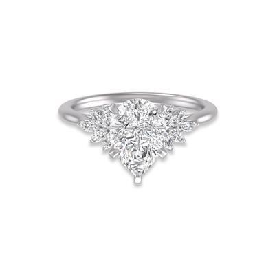 Diamond Marquise Vine Ring